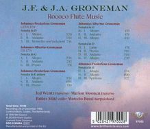 Johannes Albertus Groneman (1710-1778): Flötensonaten G-Dur,G-Dur,D-Dur, CD
