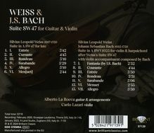 Silvius Leopold Weiss (1687-1750): Lautensuite A-Dur SW 47 (arrangiert für Gitarre), CD