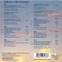 Italian Cello Sonatas, 6 CDs