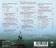 G.A.P Ensemble - Salvation (Vokal- &amp; Instrumentalwerke von Bach &amp; Schostakowitsch), CD