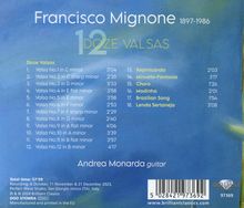 Francisco Mignone (1897-1986): 12 Walzer für Gitarre, CD