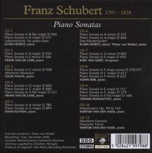 Franz Schubert (1797-1828): Sämtliche Klavierwerke, 11 CDs