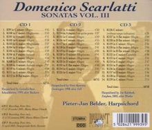 Domenico Scarlatti (1685-1757): Cembalosonaten III, 3 CDs