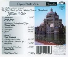 Gillian Weir,Orgel, CD