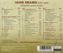 Igor Shamo (1925-1982): Sämtliche Klavierwerke, 3 CDs