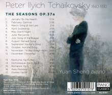 Peter Iljitsch Tschaikowsky (1840-1893): Die Jahreszeiten op.37b (Fass.f.Klavier), CD