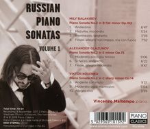 Vincenzo Maltempo - Russian Piano Sonatas Vol.1, CD