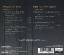 Camille Saint-Saens (1835-1921): Klavierkonzert Nr.2 (arr. für Klavier solo von Georges Bizet), CD