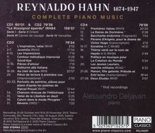 Reynaldo Hahn (1875-1947): Sämtliche Klavierwerke, 4 CDs