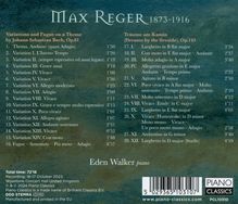 Max Reger (1873-1916): Bach-Variationen op.81 für Klavier, 10 CDs