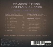 Franz Liszt (1811-1886): Les Preludes für Klavier 4-händig, CD