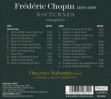 Frederic Chopin (1810-1849): Nocturnes Nr.1-21, 2 CDs