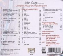 John Cage (1912-1992): Sämtliche Werke für präpariertes Klavier, 3 CDs