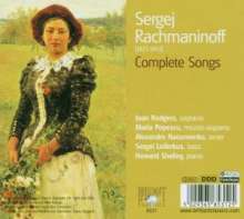 Sergej Rachmaninoff (1873-1943): Sämtliche Lieder, 3 CDs