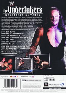 The Undertaker's Deadliest Matches, 3 DVDs