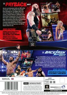 WWE - Payback / Backlash 2017, 2 DVDs