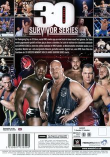 WWE - 30 Years of Survivor Series, 3 DVDs