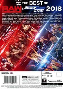 The Best of Raw &amp; Smackdown 2018, 3 DVDs