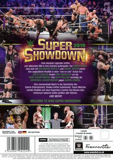 WWE: Super Showdown 2019, 2 DVDs