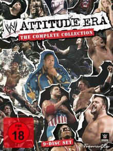 WWE: Attitude Era - The Complete Collection, 9 DVDs
