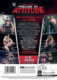 WWE: 1996 - Prelude to Attitude, 2 DVDs