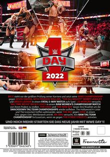 WWE: Day 1 2022, DVD