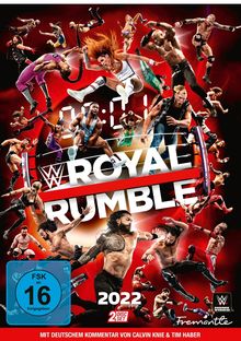 WWE: Royal Rumble 2022, 2 DVDs
