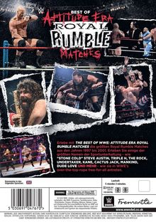 WWE: Best Of Attitude Era Royal Rumble Matches, 2 DVDs