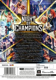 WWE: Night Of Champions 2023, DVD