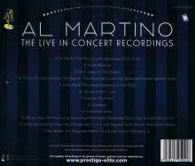 Al Martino: Live In Concert, CD