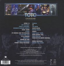 Toto: 35th Anniversary Tour: Live In Poland 2013 (Deluxe Edition), 1 DVD, 1 Blu-ray Disc, 2 CDs und 1 Buch