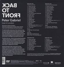 Peter Gabriel (geb. 1950): Back To Front: Live In London (Limited Deluxe Edition) (2DVD + 2CD), 2 DVDs und 2 CDs