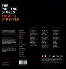 The Rolling Stones: Totally Stripped (Deluxe Edition), 4 DVDs und 1 CD