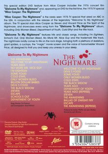 Welcome To My Nightmare (Special-Edition), DVD