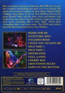 Groundhogs: Live At The Astoria, 20.2.1998 (DVD + CD), DVD
