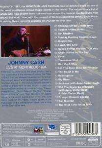 Johnny Cash: Live At Montreux 1994, DVD