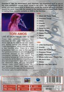 Tori Amos: Live At Montreux 1991 / 1992, DVD