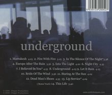 Sniff ’n’ The Tears: Underground, CD