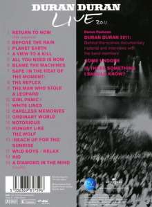 Duran Duran: A Diamond In The Mind: Live 2011 (EV Classics), DVD
