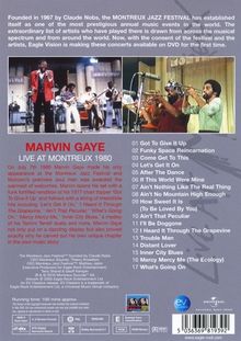 Marvin Gaye: Live At Montreux 1980 (EV Classics), DVD