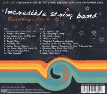 The Incredible String Band: Everything's Fine - Live 27.9.2003 @ The Lowry, Salford Quay, 2 CDs
