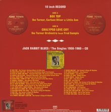 Ike Turner: Jack Rabbit Blues (CD + 10"), 1 CD und 1 Single 10"