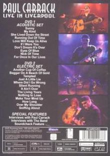 Paul Carrack: Paul Carrack: Live In Liverpool, 2 DVDs