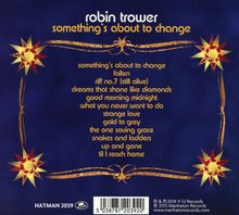 Robin Trower: Something's About To Change, CD