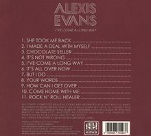 Alexis Evans: I've Come A Long Way, CD