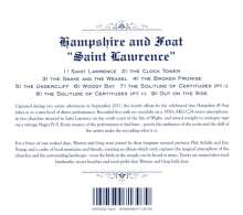 Hampshire &amp; Foat: Saint Lawrence, CD