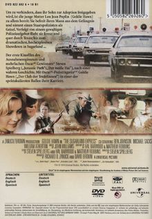 Sugarland Express, DVD