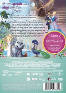 Barbie als Prinzessin der Tierinsel, DVD