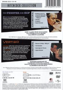 Hitchcock: Das Fenster zum Hof / Vertigo, 2 DVDs