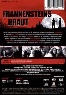 Frankensteins Braut, DVD